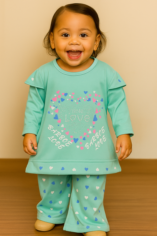 Barboe Love Cotton Baby Suit – 2 Pc Set