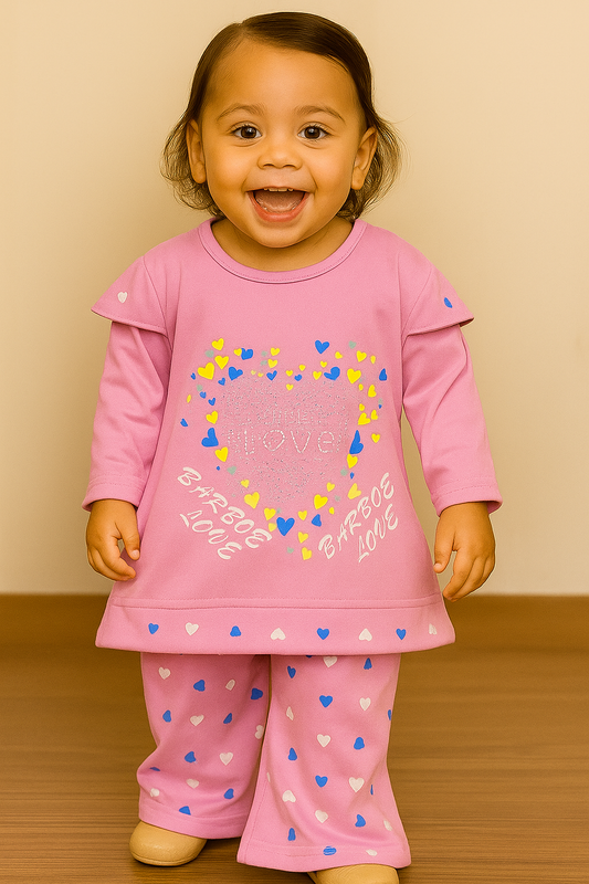 Barboe Love Cotton Baby Suit – 2 Pc Set