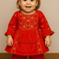 Royal Bloom – Baby Girl Embroidered Dress Set